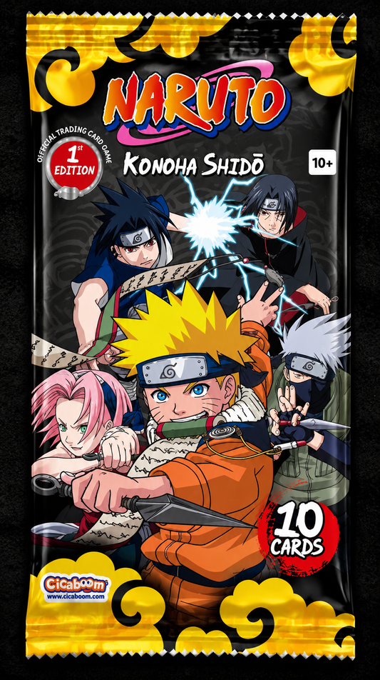 Naruto Mythos TCG – Konoha Shidō Booster Display – 1st Edition EN