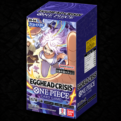 One Piece Card Game EB-04 – EGGHEAD CRISIS – Extra Booster Display Japanisch