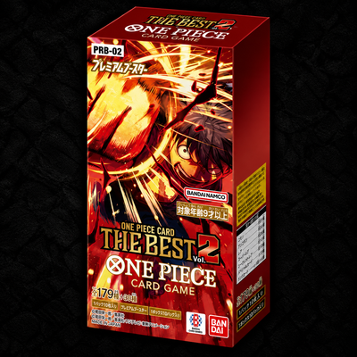 One Piece Card Game PRB-02 – ONE PIECE CARD THE BEST Vol.2 – Premium Booster Display Japanisch