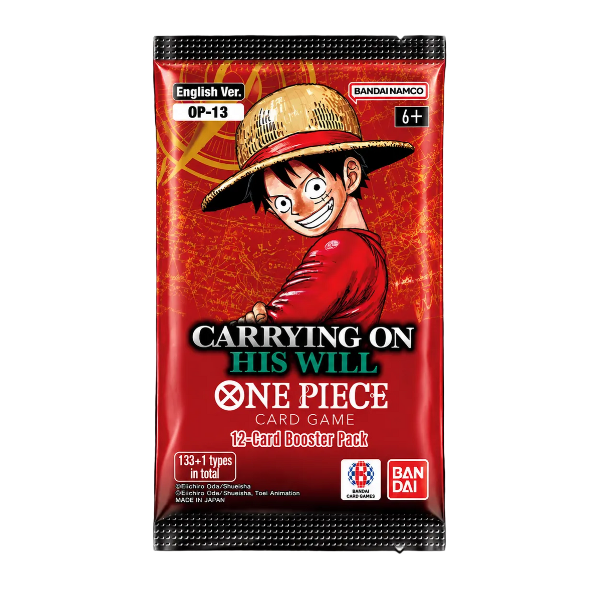 One Piece Card Game OP-13 – Carrying on His Will – Booster Display – Englisch
