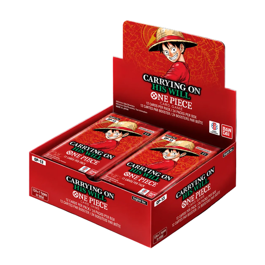 One Piece Card Game OP-13 – Carrying on His Will – Booster Display – Englisch