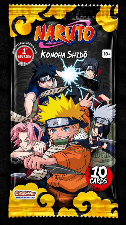 Naruto Mythos TCG – Konoha Shidō Booster Display – 1st Edition EN
