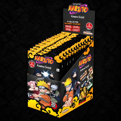 Naruto Mythos TCG – Konoha Shidō Booster Display – 1st Edition EN