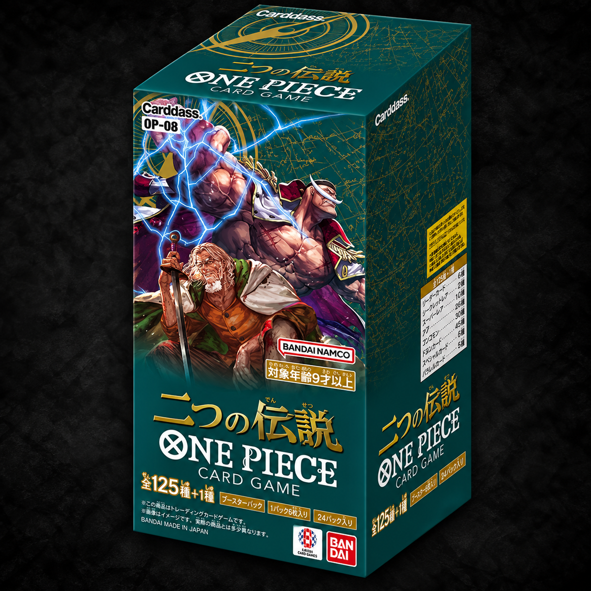 One Piece Card Game OP-08 – Two Legends – Booster Display Japanisch