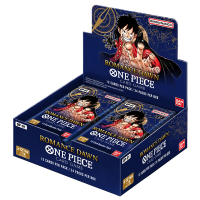 One Piece Card Game OP-01 – Romance Dawn – Booster Display – Englisch