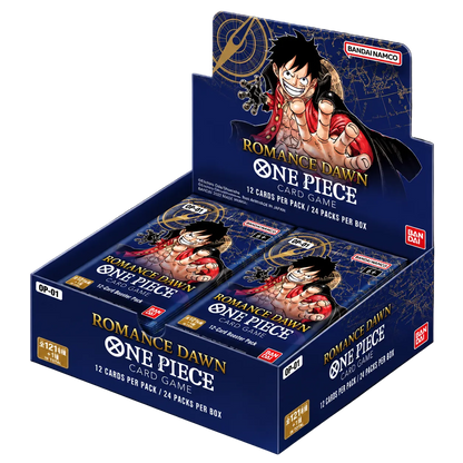 One Piece Card Game OP-01 – Romance Dawn – Booster Display – Englisch