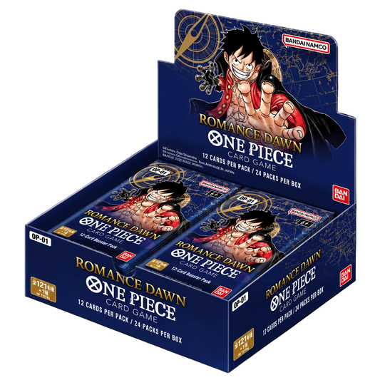 One Piece Card Game OP-01 – Romance Dawn – Booster Display – Englisch