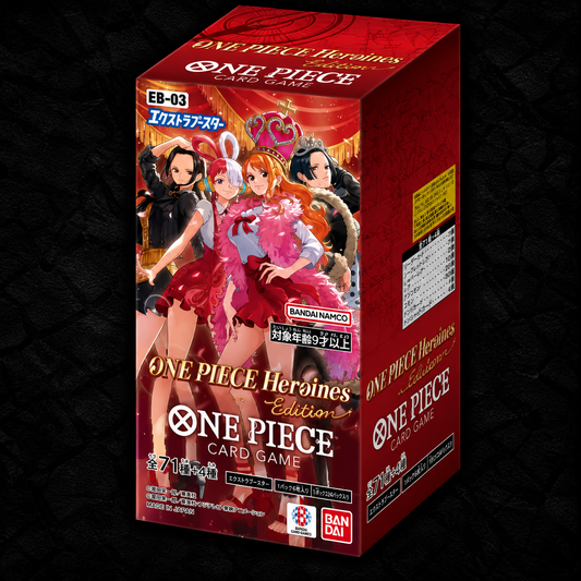 One Piece Card Game EB-03 – ONE PIECE Heroines Edition – Extra Booster Display Japanisch
