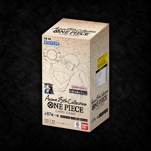 One Piece Card Game EB-02 – Anime 25th Collection – Extra Booster Display Japanisch