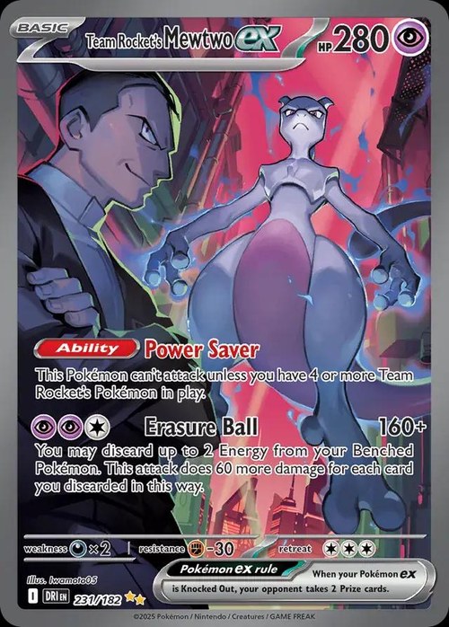 Team Rocket’s Mewtwo ex