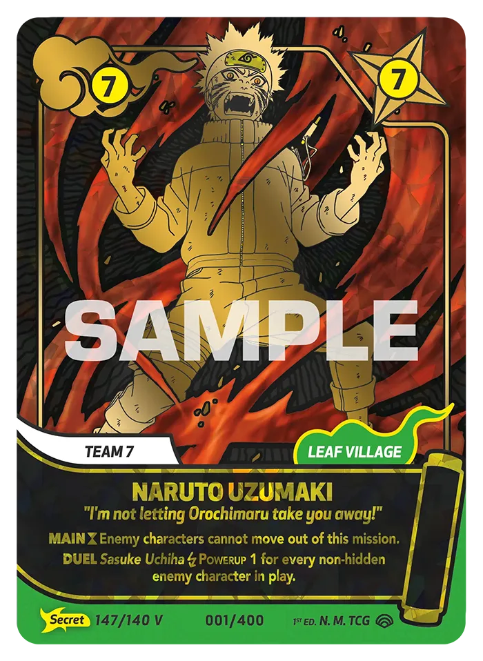 Naruto Uzumaki – Secret Rare
