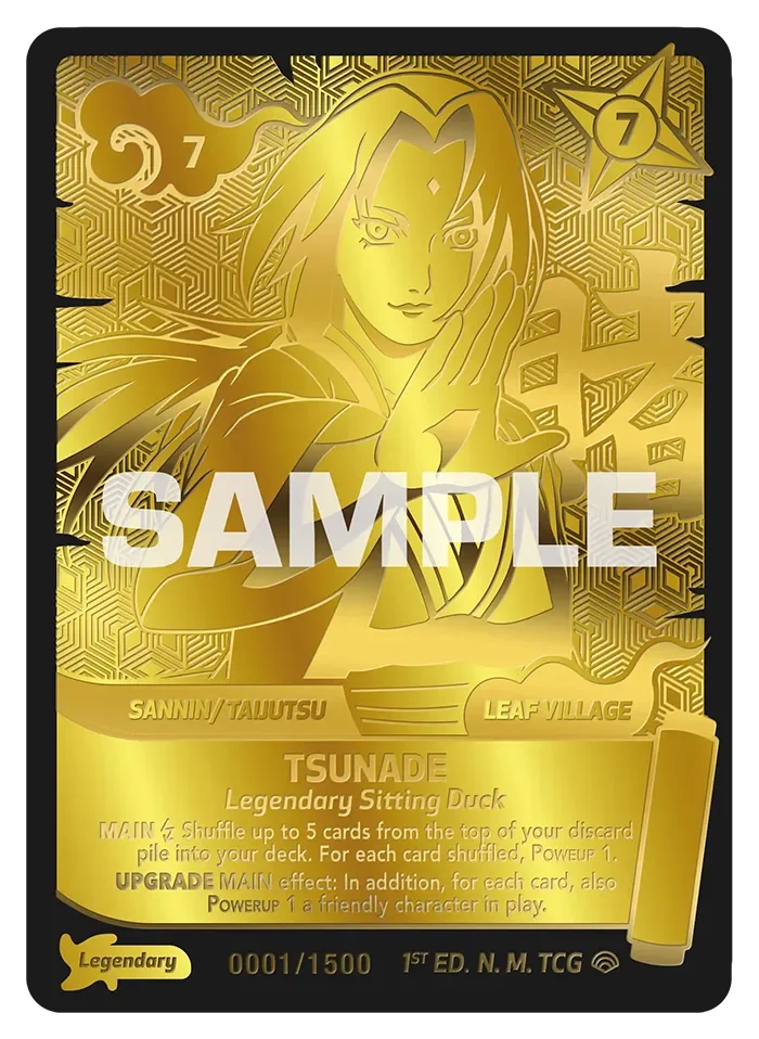 Tsunade Gold Card
